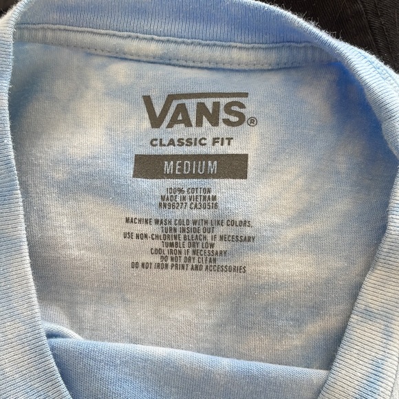 tie dye vans t shirt - Picture 3 of 3